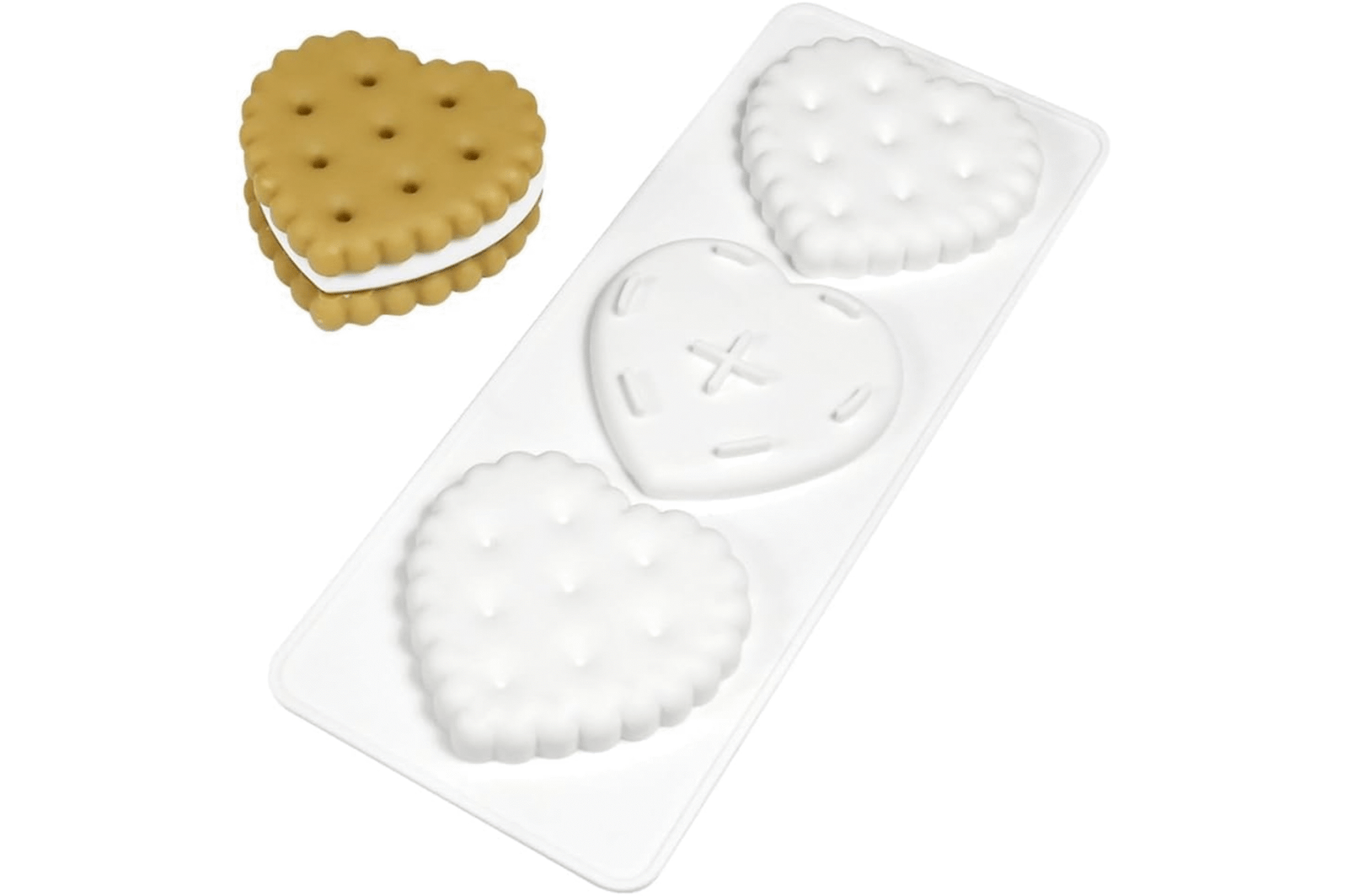 Molde de Silicon Corazon