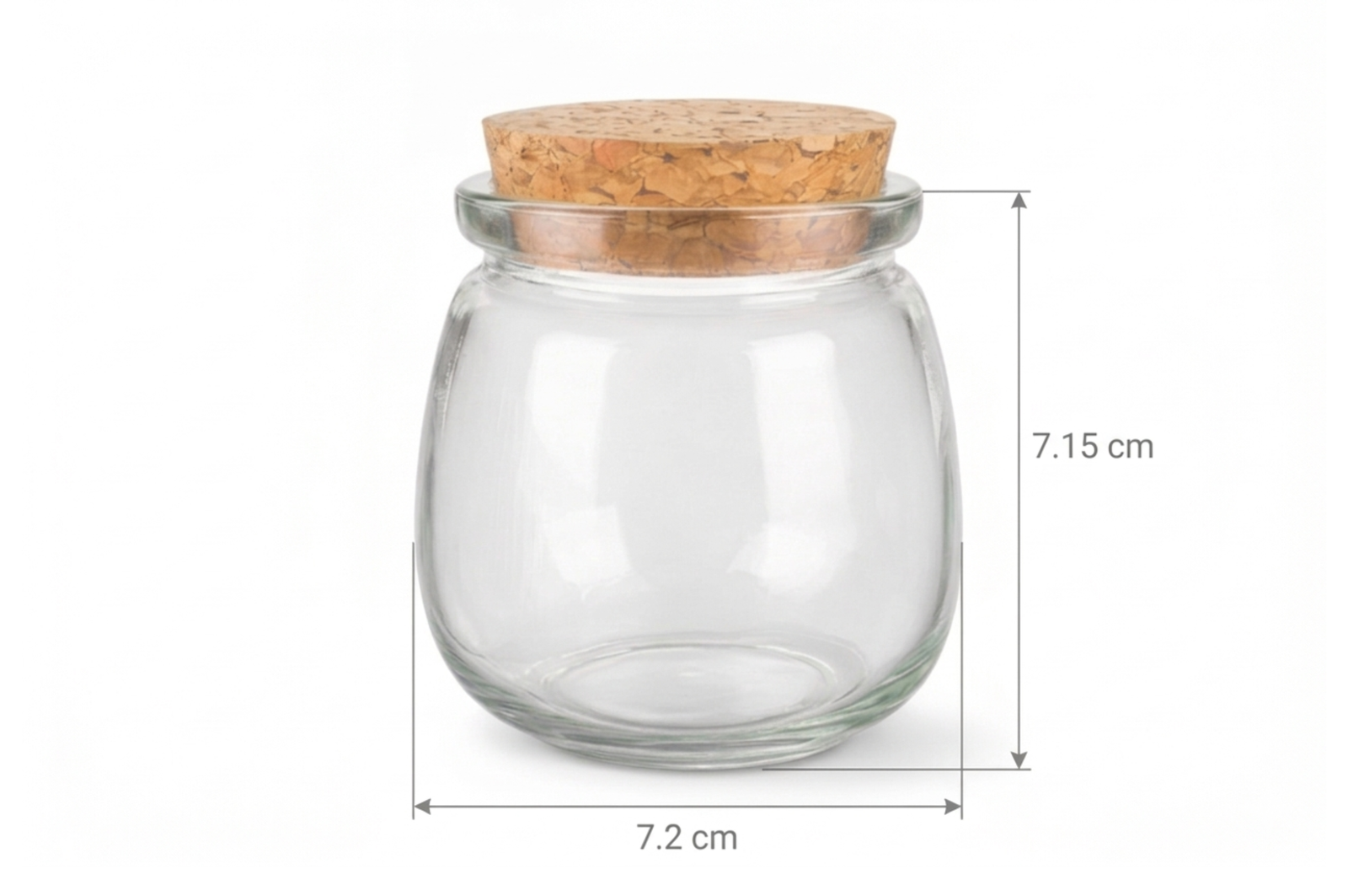 Mini Tarro Redondo 7oz