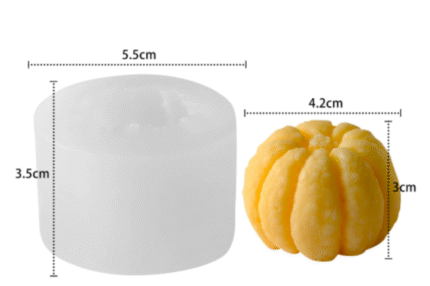 Molde Silicon Mandarina F585