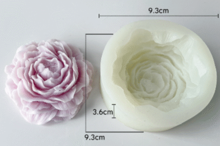 Molde Silicon Peonia Grande H-0194